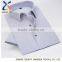 new design man's square collar long sleeve dress shirt
