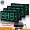 10inch 8.88 9/10 Red Color RF Remote Control Waterproof Double Side LED Oil Price Sign Board