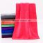 multi-color microfiber polyester washcloth with logo