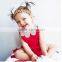 Fashion baby summer clothing rhinestone rompers active girls jumpsuits