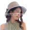 B40092A Hot sale mother and children foldable straw beach hats