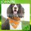OEM Custom Printed Logo Cute Soft Pet Triangle Dog Bandana