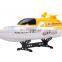 High speed rc boat 3821A 3 channel 1:80 remote control Fight high-speed boat model 15 KM/h