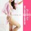 Purple transparent women sexy underwear one piece teddy lingerie
