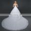 HS1618 New Luxury Sexy Sweetheart Strapless Applique Beaded Chapel train Tulle Wedding Dresses Wedding dress Bridal Gowns Dress