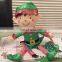 CE Standard fashion Christmas gift plush elf toy custom cute stuffed plush christmas elf doll