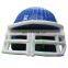 HI best and high quality PVC inflatable football helmet tunnel for games