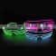 el glasses glowing light up good quality shutter party el wire Glasses
