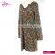 2017 Newest Kaftan Style Big Size Heart Printing One Piece Ropa Mujer Tunic for Mature Woman