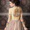 Party wear beige elegance floral suits for girls and woman