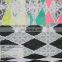 kutuke burnt-out polyester/cotton solid lace for all ladies' garment accessories