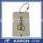 quality wholesale custom aluminum luggage tag with Karon Metal