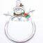 Christmas Snowman Metal Plate