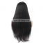 130% density raw indian hair 26inch human hair lace front wig