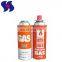 220g~250g Butane Gas Aerosol Can with Valve and Cap