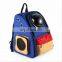 EVA Assorted Colors Canvas Space Pet Bag Cat And Dog Bag Go Out Backpack For Travel