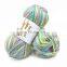 Fluffy and soft aran 100% acrylic sweater woolen yarn with variegated color