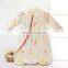 Cartoon Crochet Baby Sleeping Bag 100% Cotton With Detachable Sleeve