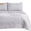 quilt size full queen king supper soft velvet quilted bedspread bedding set