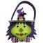 Wholesale 2109 polyester Large tote Bag halloween felt pumpkin candy bag