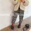 Children's clothing 2020 autumn and winter new Korean version of the composite plaid trousers for boys and girls children's carr