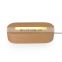 Led Wood Holder USB Powered Oval Round Shape Wooden Night Light Lamp
