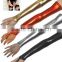Instyles Sexy Shiny Wetlook Long Vinyl PVC Gloves Black Gold Silver Red Party Fancy Dress
