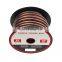 12AWG Frosted flexible transparent speaker wire flexible professional car audio speaker cable wire