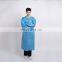 Wholesale Disposable Isolation Gown Nonwoven PP Knitted Cuff  Isolation Suit