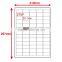 SINMARK Matte surface 38mm*22mm sticker paper manufacturers
