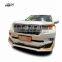 Beautiful and hight quality CQCV style body kit for 2018 Toyota Prad&o front bumper rear bumper with assembly accessories