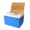 11L wooden lid beer fishing outdoor portable ice chest cooler box