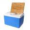 wholesale GINT 11 liter Portable cooler box hard cooler with PP lid or Wooden cover