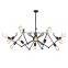 2021 Hot Sale Iron Long Arm Pendant Light Adjustable Spider Sputnik Chandelier