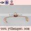Top Quality Fashion Style Metal Wire Shiny Color Lingerie Hanger