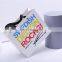 custimized printed birthday children candy paper bag with logo packaging black gift bags for clothes