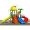 kids outdoor large slide and swing playground equipment