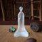 Crystal Liuli Zen CultureTable Decorative Abstract Zen Garden Little Monk Statues - Meditation for Desk
