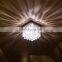 modern fancy crystal drop home bedroom kitchen chrome decorative ceiling light