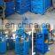 Automatic hydraulic car scrap metal baler for clothes recycling