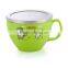 Cartoon Kids Stainless Steel bowl Large Stainless Steel Cup with lid