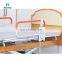 Electric Medical Wooden Furniture Homecare Multi Function Mobility Hospital Medical Nursing Rotating Bed with Foam Mattress