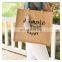 ECO-friendly Custom-Made  Jute Carrier Shopping Bag organic cotton tote jute bags