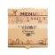 Wholesale High Quality Corrugated kraft paper cardboard color printing disposable food grade italian pizza boxes