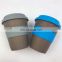 Cute Travel Customized Bamboo Fiber Coffee Mug with Lid