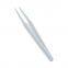 Anti corrosion and anti-static white carbon fiber plastic tweezers 93303 tip