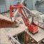 YZH stationary pedestal boom rockbreaker system