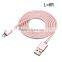 Wholesale OEM 6FT Braided For iPhone 5 Charger Cable Original rose gold