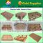 Wood handling crushing/drum drying/glue mixing to make wood pallet tray machine
