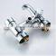 Chrome Rain Shower Faucet Twice Shower head